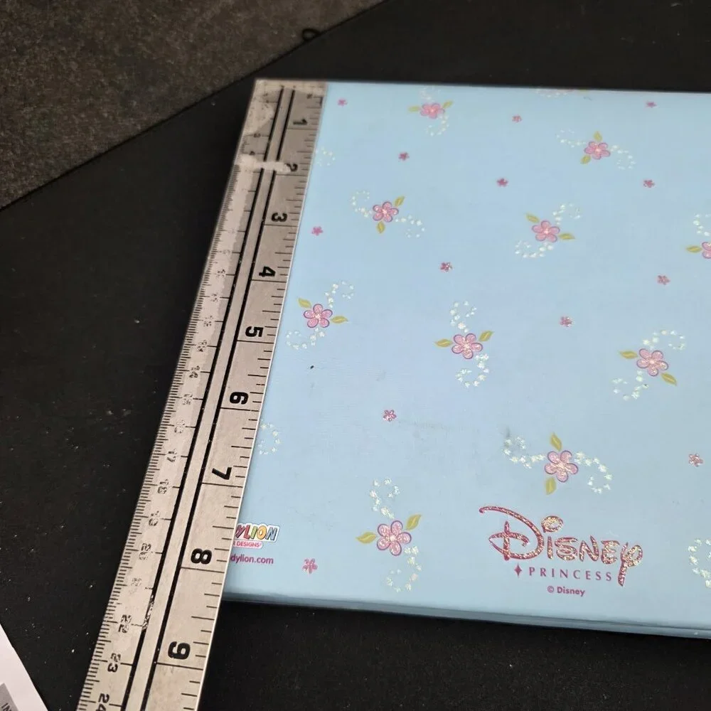 Sandy Lion Disney Princess Ariel 8 X 8 Scrapbook Album Blue 10 Pages